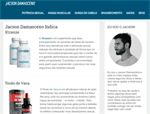 Tablet Screenshot of jacsondamasceno.com.br